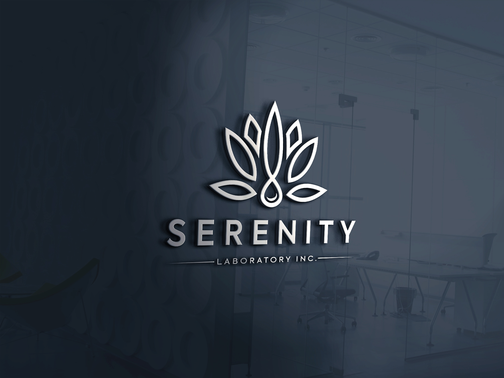 Logo Design by Allen Designs for Serenity Laboratories  | Design #27190186