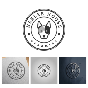 Heeler House Ceramics | Logo Design by michellefrances