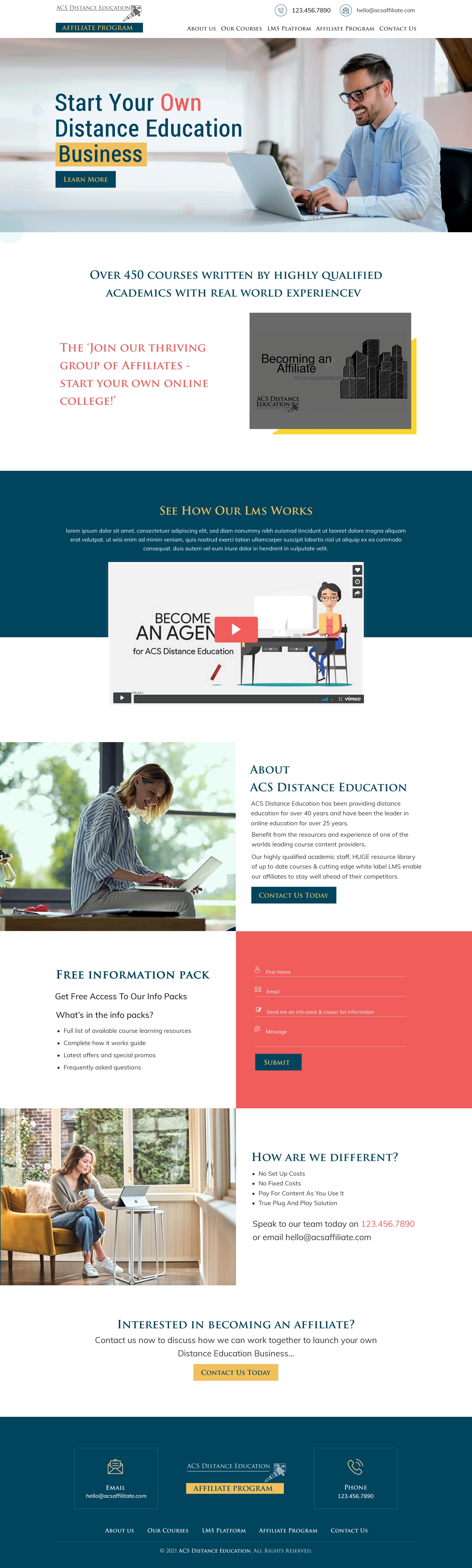 Web Design by HarmiDesigning for this project | Design #27207029