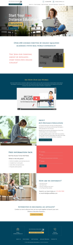 Web Design by harmi_199 for this project | Design: #27207055