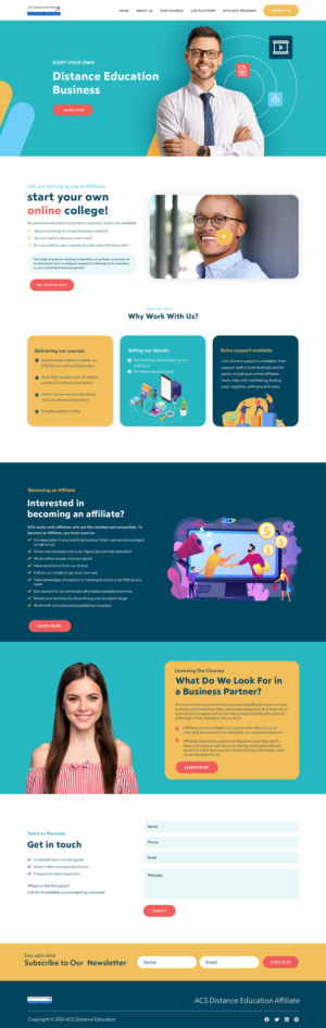 Web Design by Alvine for this project | Design: #27209229