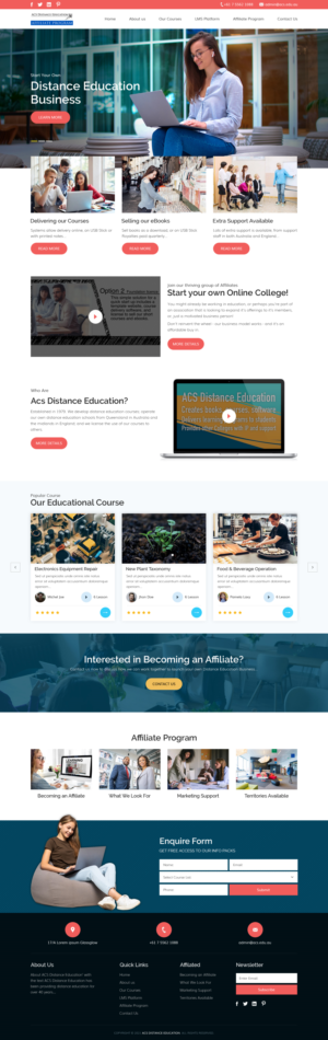 Lead Generating Website Design | Diseño Web por sai.designer87
