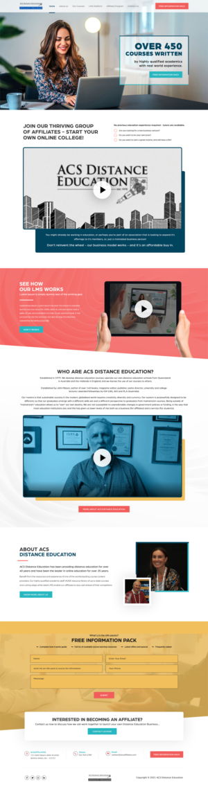 Diseño Web por pnfnetworkz para este proyecto | Diseño #27197689