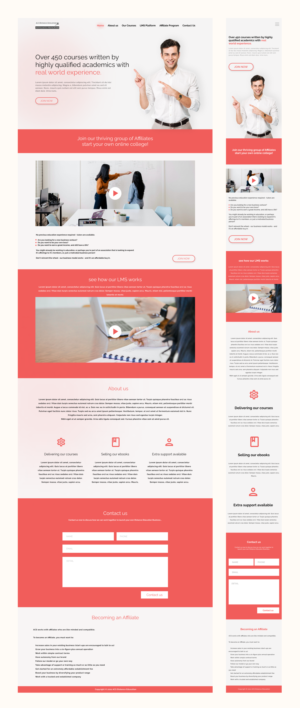 Diseño Web por ROZY M para este proyecto | Diseño #27201241