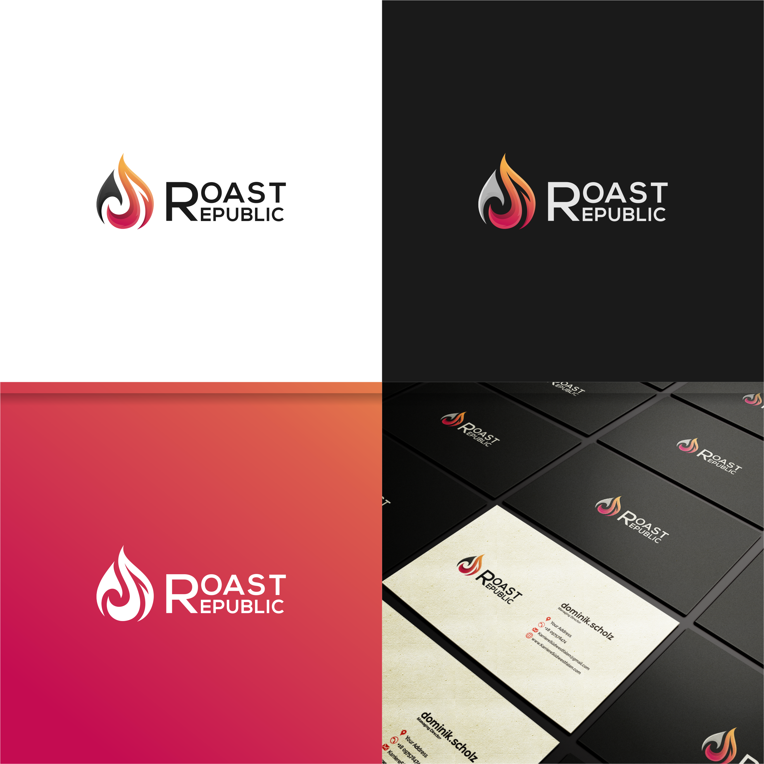 Logo-Design von Shankarsa für Roast Republic | Design #27195007