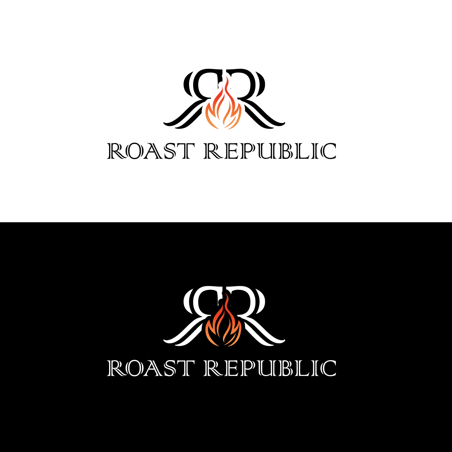 Logo Design by geni for Roast Republic | Design #27213149