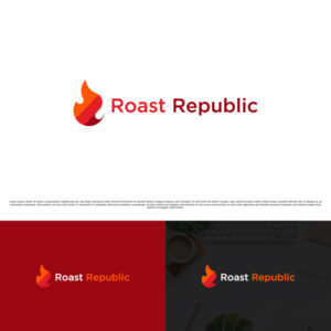 Roast Republic | Logo-Design von Shirin Studio