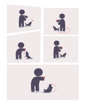 Figur-Design von farady für Kathy Santo Dog Training | Design: #27221693