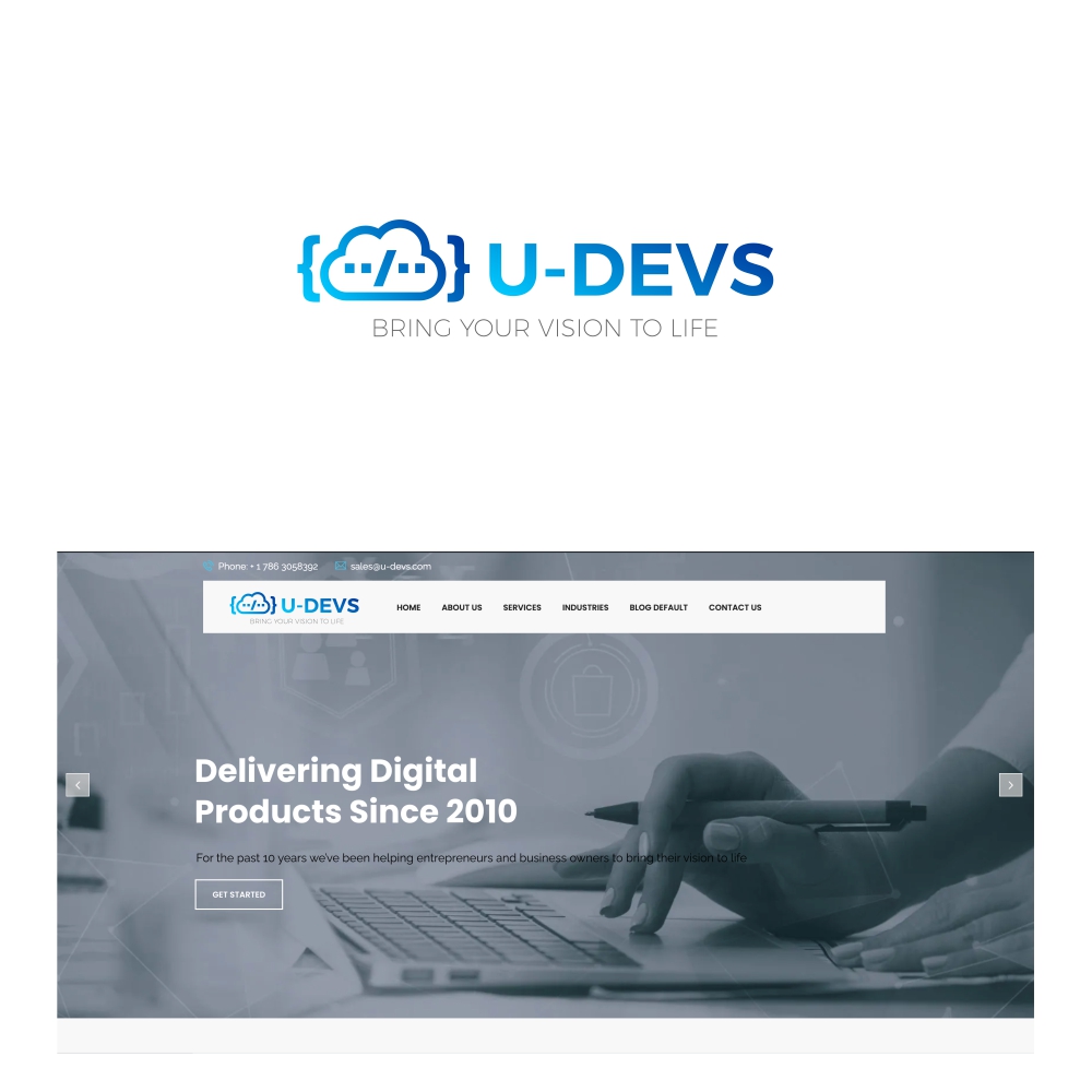 Logo Design by MOH Studio for United Software Consulting | Design #27198651