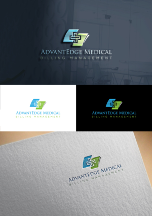 AdvantEdge Medical Billing Management (ADVANTEDGE can be all caps) | Logo Design by DesIcon
