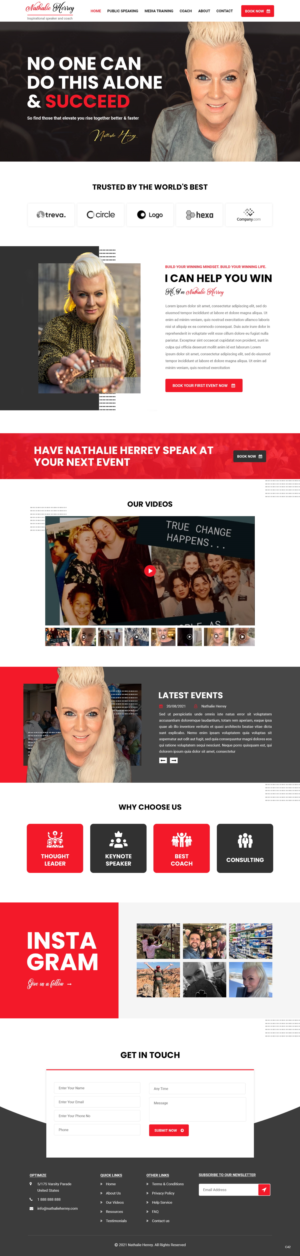 Web Design by pb for Rhino Industries Inc. | Design: #27198514