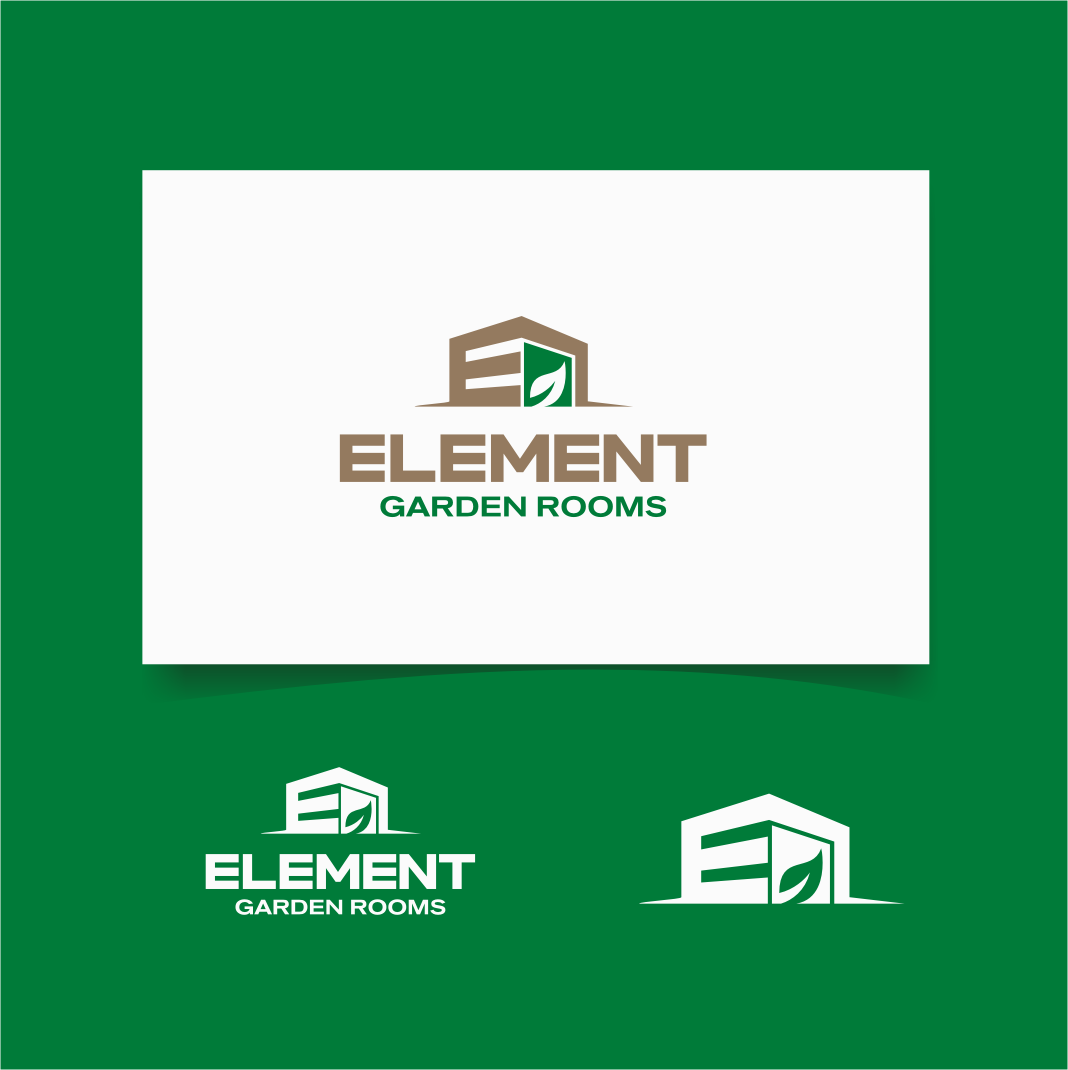 Logo Design by CKS d e s i g n for Element Garden Rooms | Design #27210116