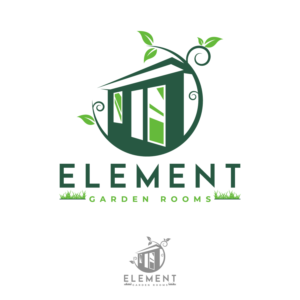 Logo Design by logoQ for Element Garden Rooms | Design: #27198823