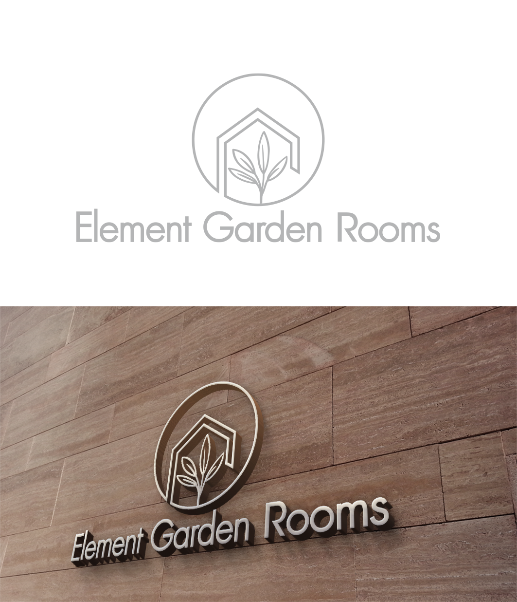 Logo Design by patriciaparadesign for Element Garden Rooms | Design #27225966