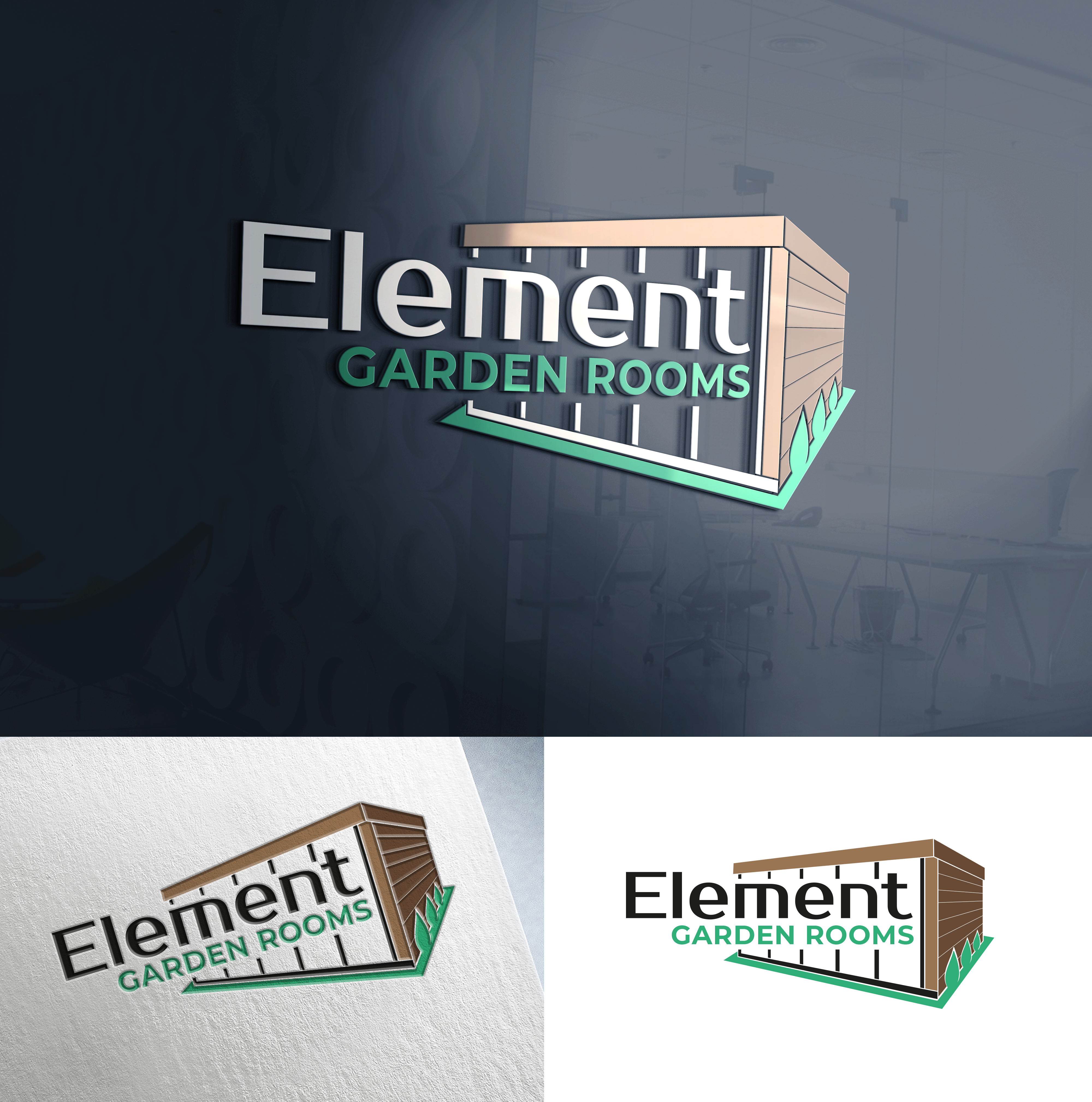 Logo-Design von Taya Bright für Element Garden Rooms | Design #27224047