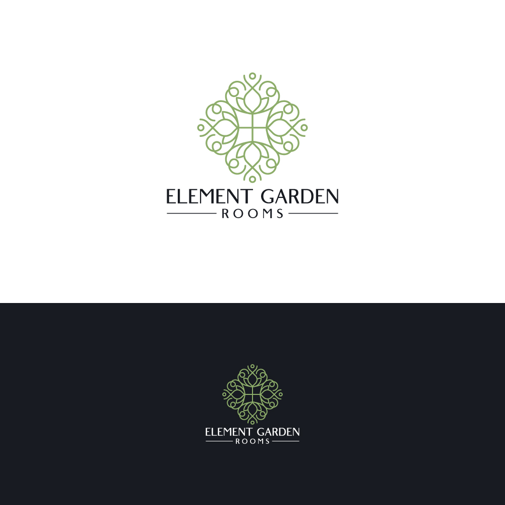 Logo Design by Gisella Guzmán for Element Garden Rooms | Design #27224133
