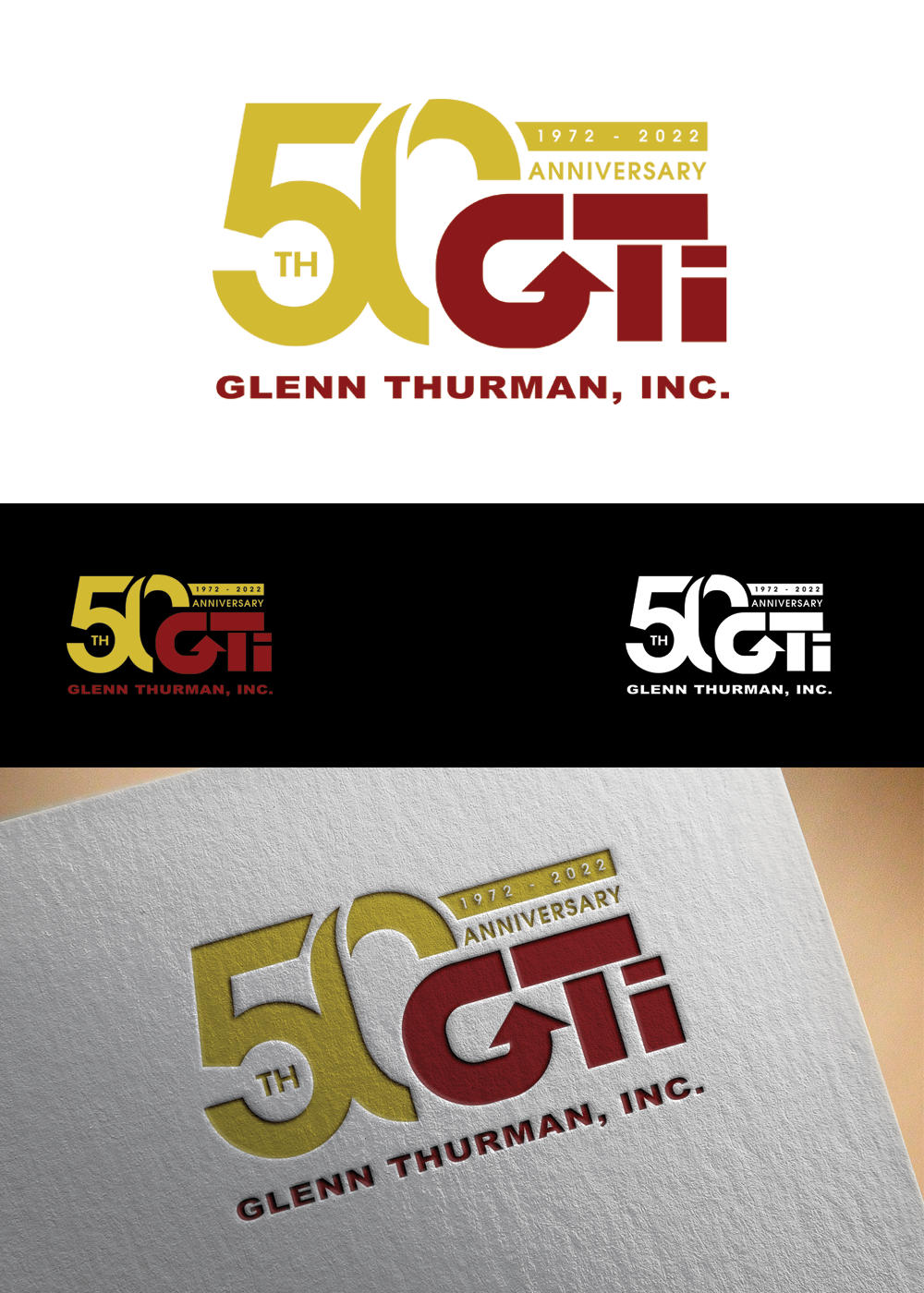 Logo Design by H4R5Z for Glenn Thurman Inc. | Design #27214553