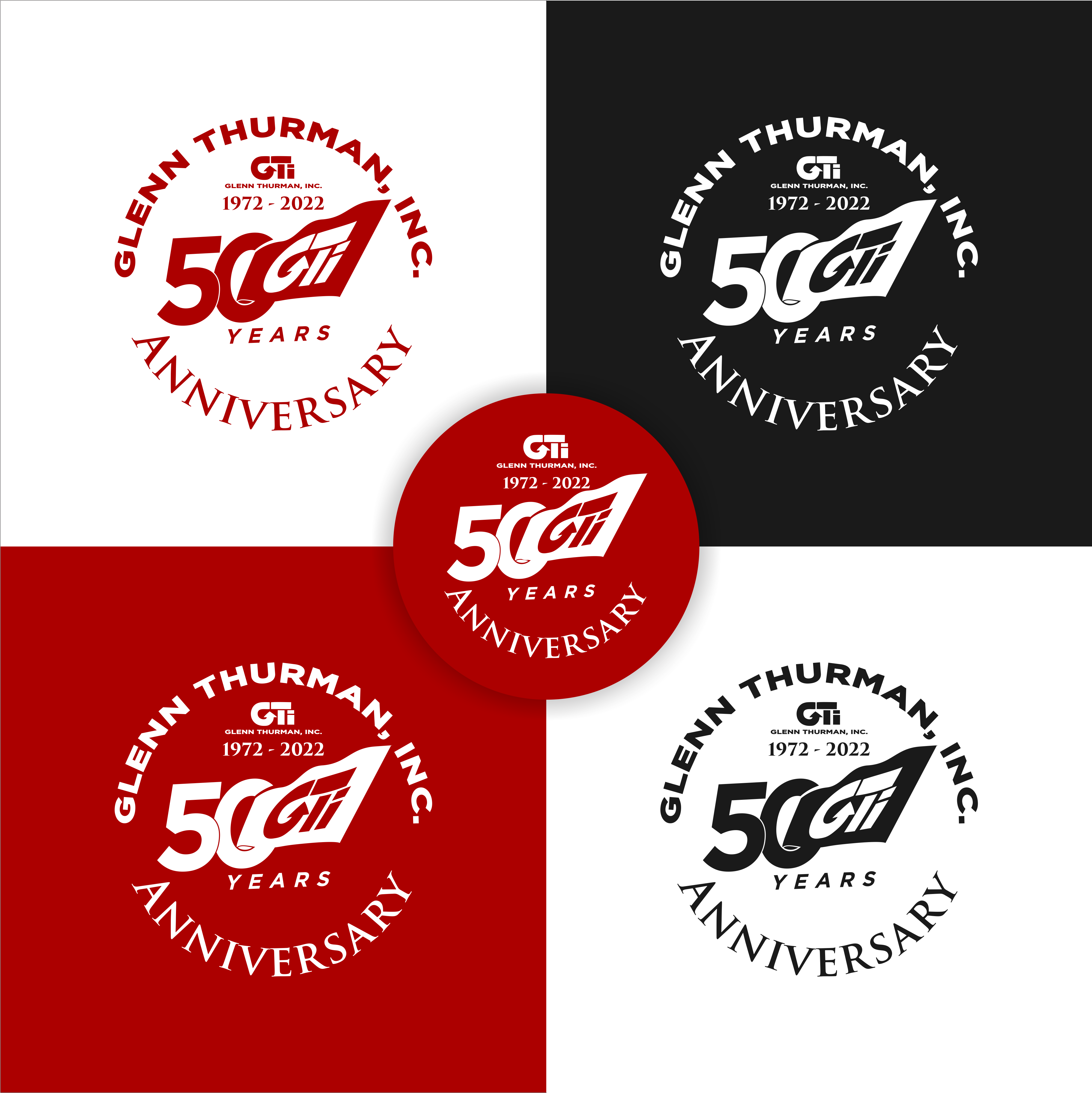 Logo Design by Hendco for Glenn Thurman Inc. | Design #27195195