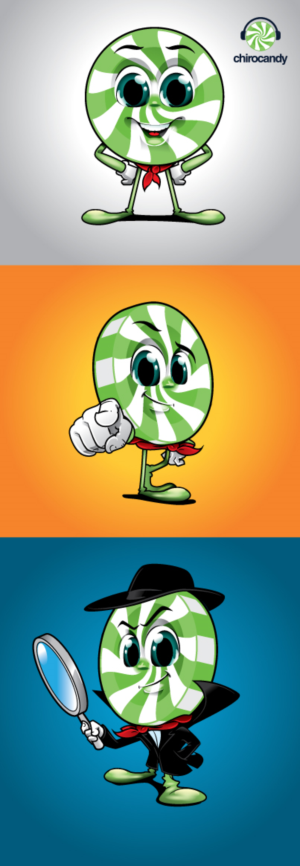 Character Design by ally designs for ChiroCandy Marketing, LLC | Design: #27202286
