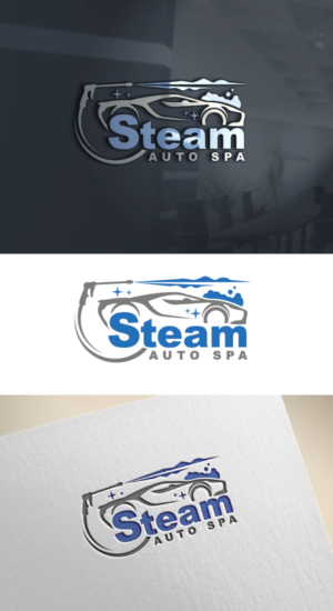 Steam Auto Spa  | Design de Logo par aishwarya....