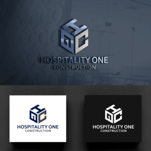 Logo Design by Rueell Artss for Hospitality One Construction  | Design: #27228236