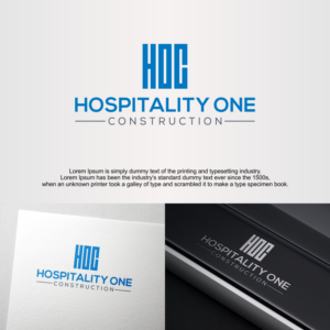 Diseño de Logo por I Design12 para Hospitality One Construction  | Diseño: #27197299