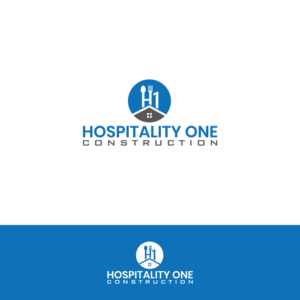 Logo Design by MG.graphics for Hospitality One Construction  | Design: #27200114