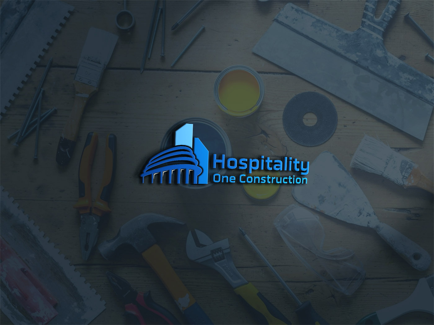 Logo Design by Deziners Zone for Hospitality One Construction  | Design #27198000