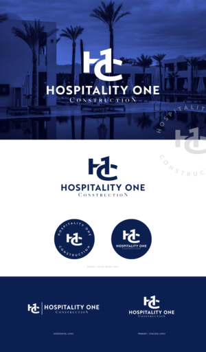 Logo Design by designbysy for Hospitality One Construction  | Design: #27241031