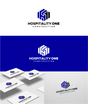 Logo Design by artswolf for Hospitality One Construction  | Design: #27220855