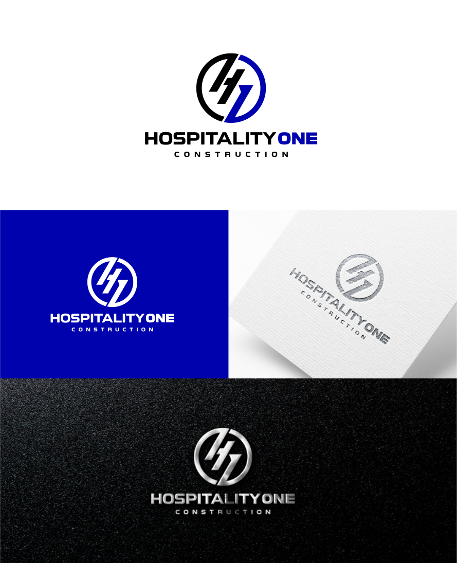 Logo Design by artswolf for Hospitality One Construction  | Design #27220857