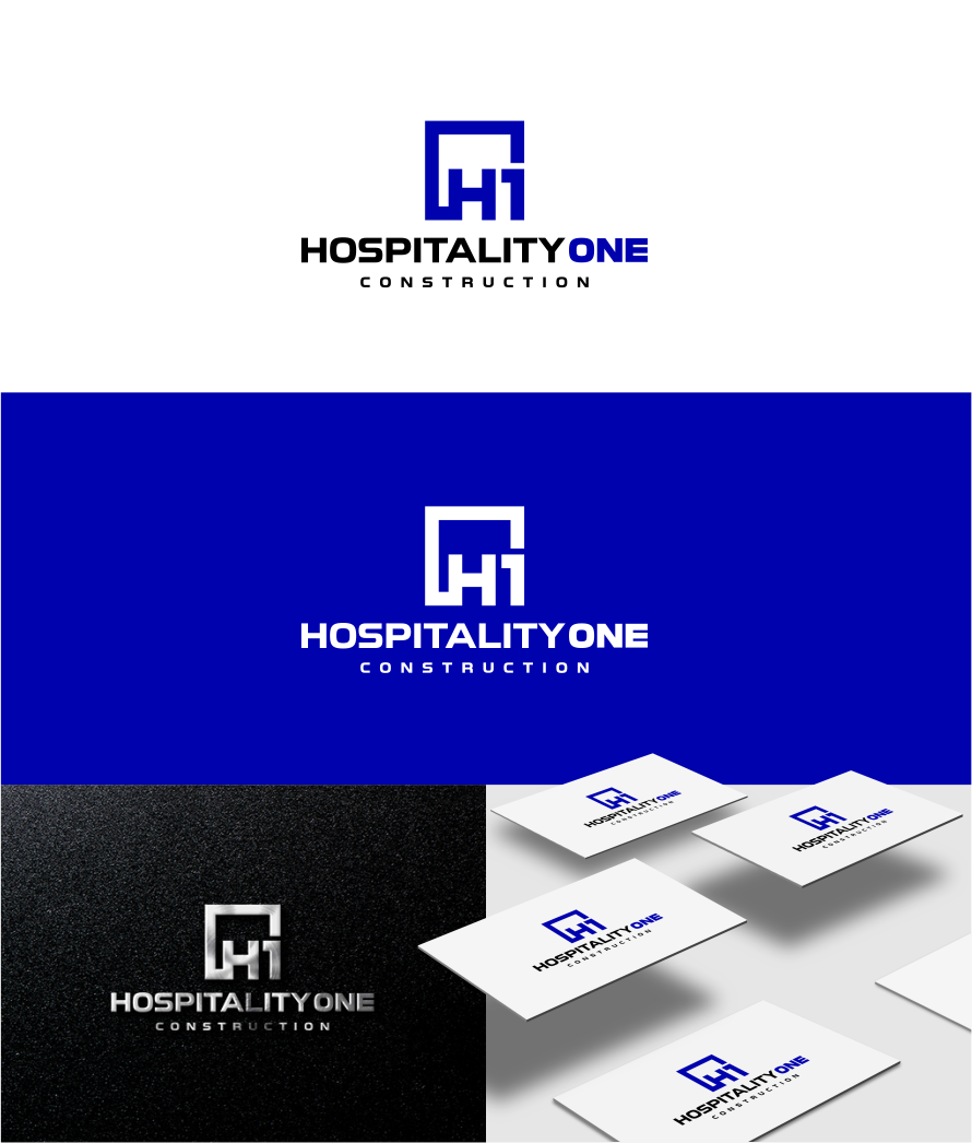 Logo Design by artswolf for Hospitality One Construction  | Design #27286420