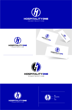 Logo Design by artswolf for Hospitality One Construction  | Design: #27286421