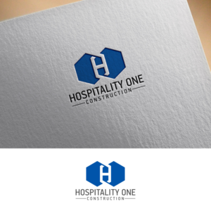Logo Design by DesignDUO for Hospitality One Construction  | Design: #27212085