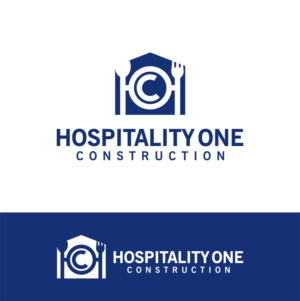 Logo Design by bojboga for Hospitality One Construction  | Design: #27222758