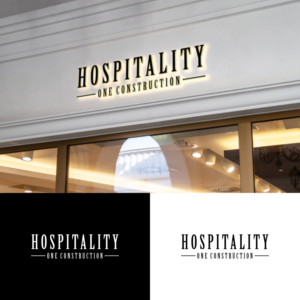 Diseño de Logo por anak mama para Hospitality One Construction  | Diseño: #27198424