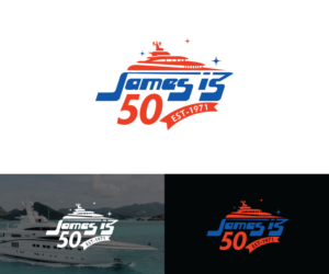 James is 50 (or similar) and/or 