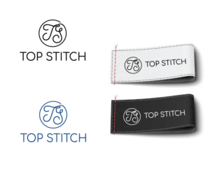 Top Stitch | Logo Design by hoaihoai