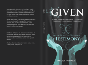 Book cover design for a book named GIVEN | Design de Couverture de Livre par nicholash