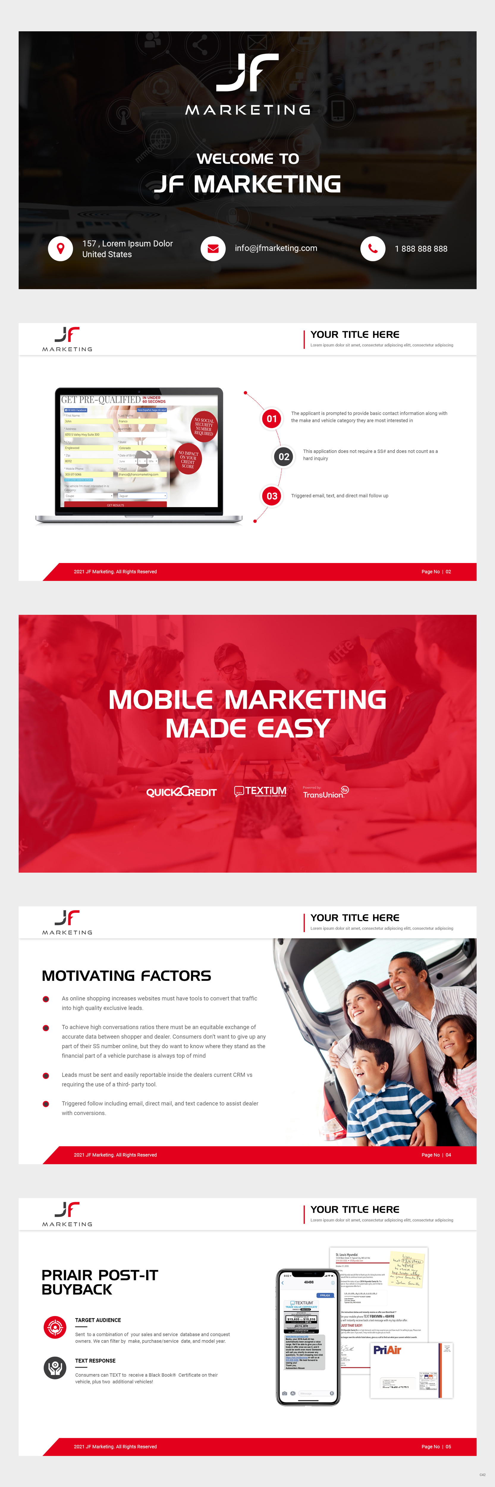 PowerPoint Design by pb for J Franco Marketing  | Design #27206637