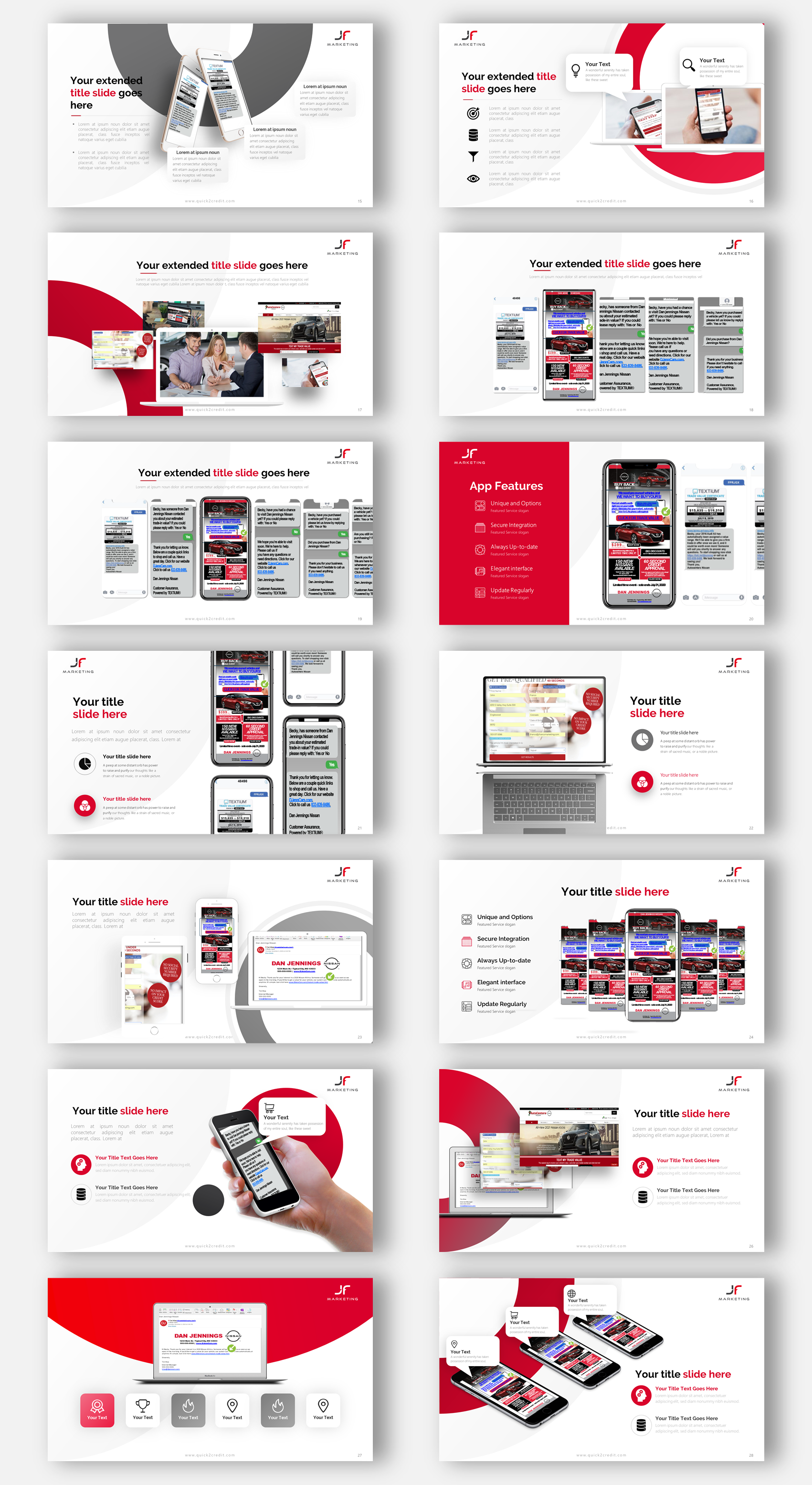 PowerPoint Design by joseborgesbarboza 2 for J Franco Marketing  | Design #27220219