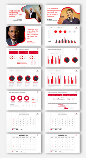 PowerPoint Design by joseborgesbarboza 2 for J Franco Marketing  | Design: #27246892