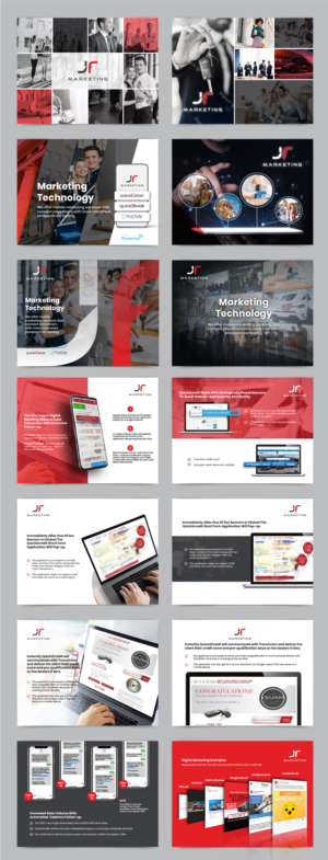 PowerPoint Design by Pixper for J Franco Marketing  | Design: #27233924