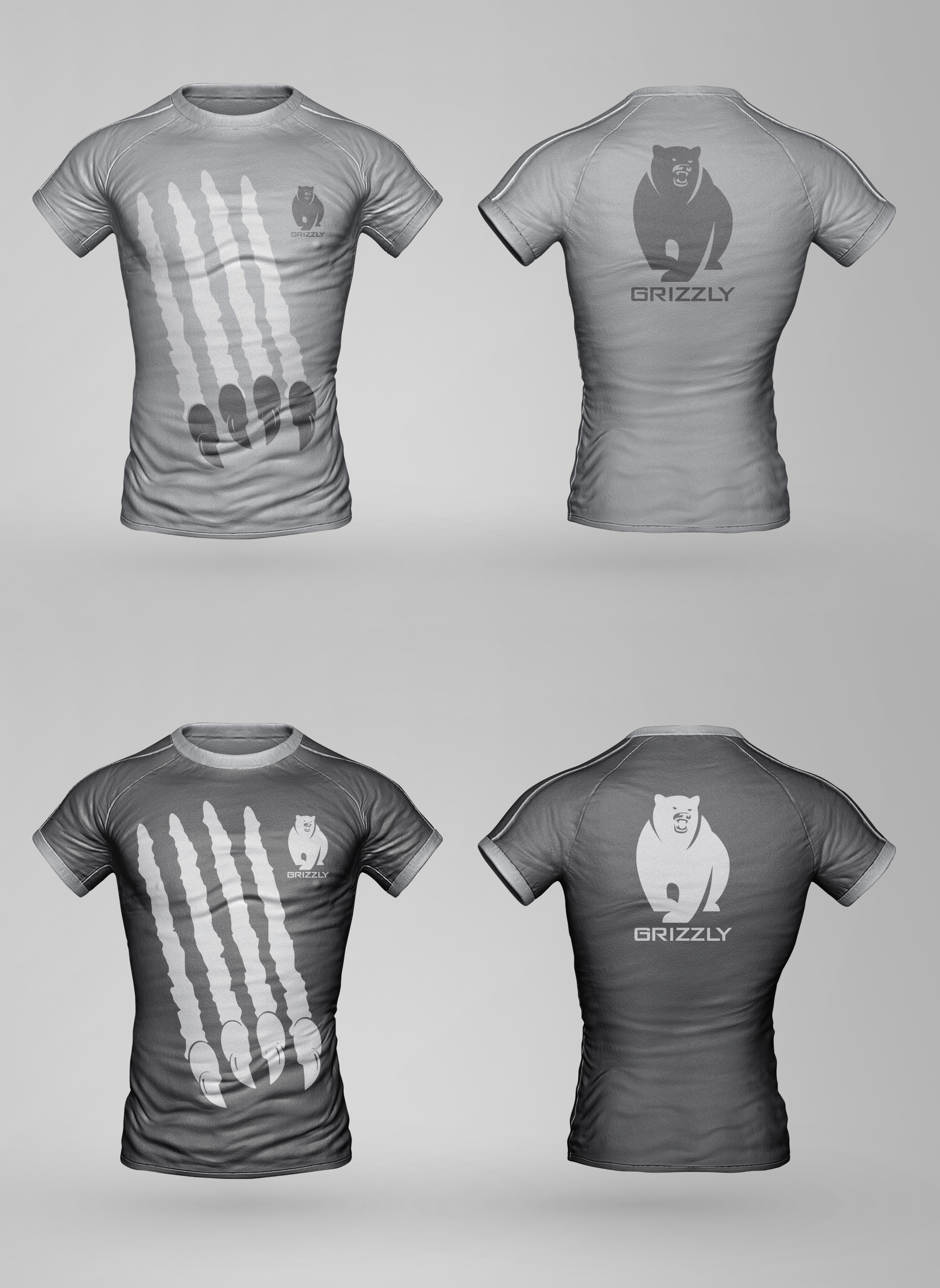 T-shirt Design by Sergio Coelho for Grizzly Movers, LLC | Design #27199871