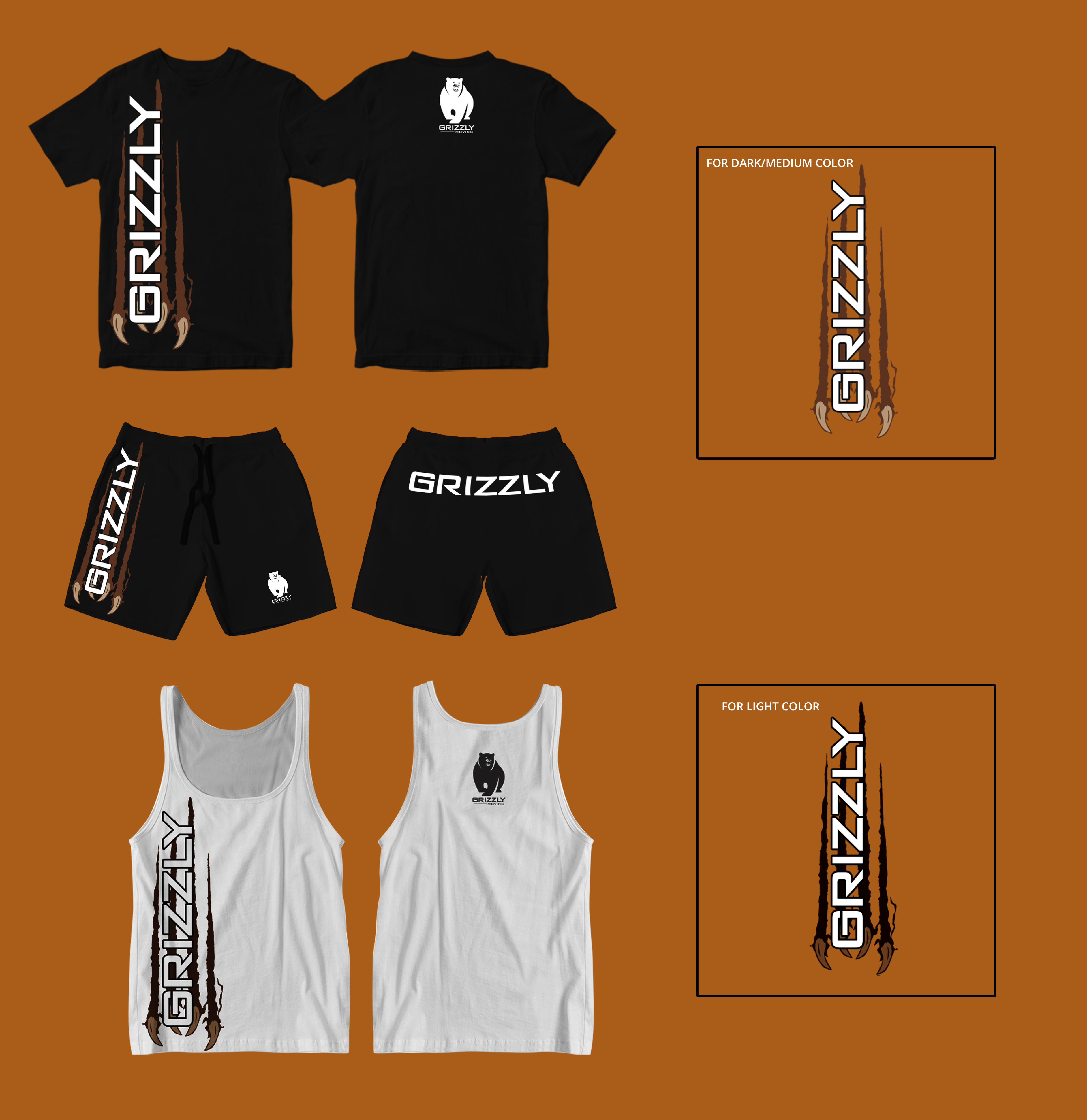 T-Shirt-Design von Uprinteez für Grizzly Movers, LLC | Design #27228595