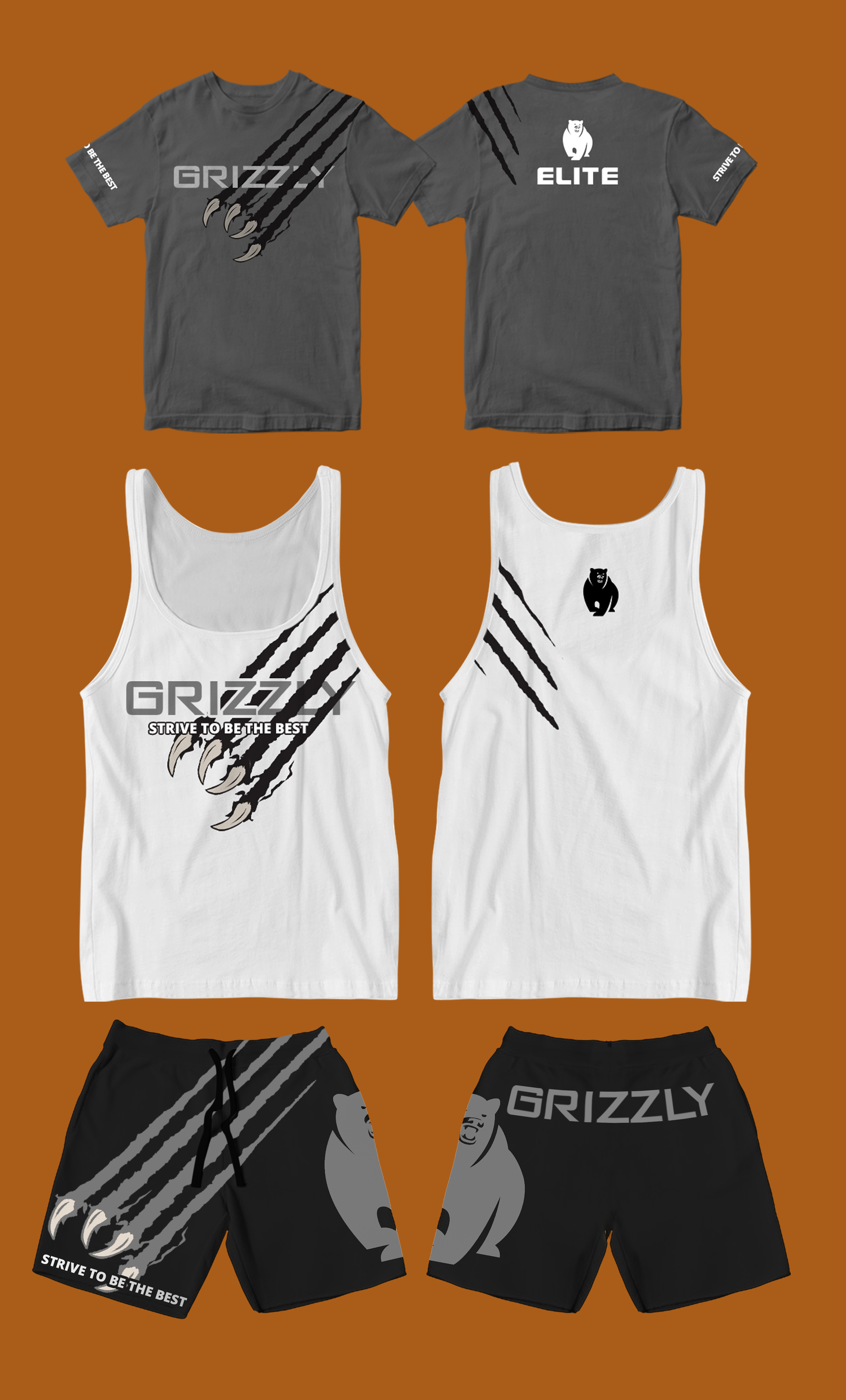 T-shirt Design by Uprinteez for Grizzly Movers, LLC | Design #27334073