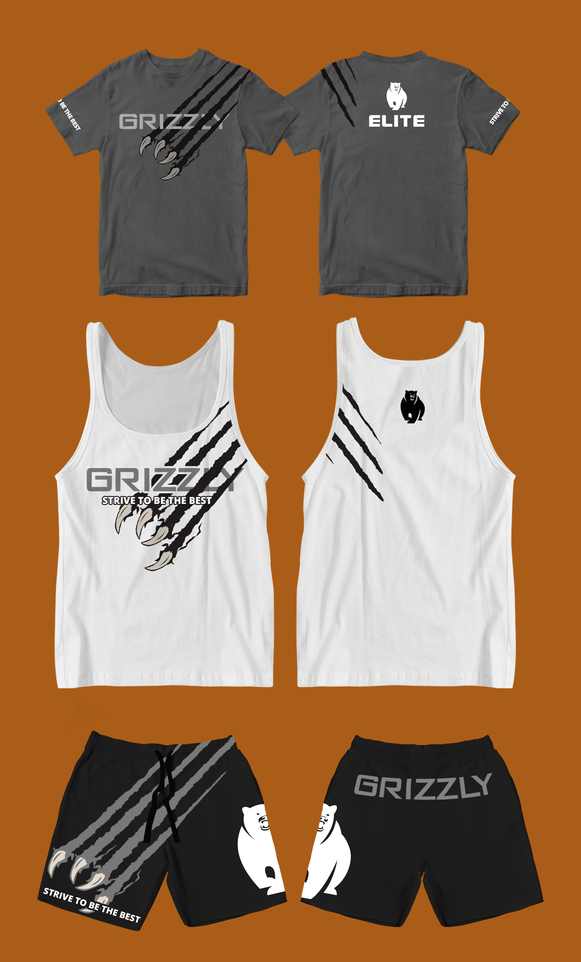 T-shirt Design by Uprinteez for Grizzly Movers, LLC | Design #27335977