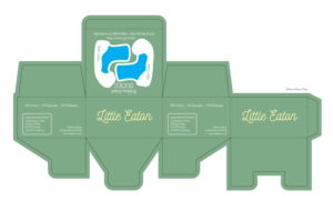 Box design for toddler shoes