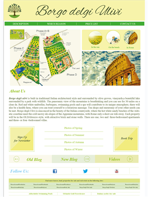 Web Design by Lukas Makau for this project | Design: #3082980