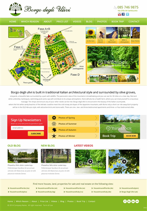 Web Design by pb for this project | Design: #3106974